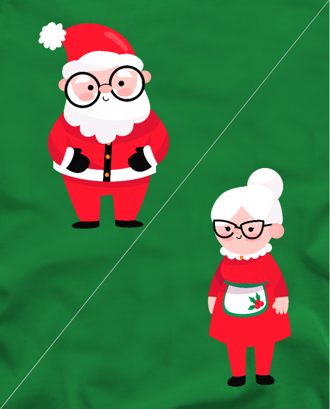 Santa and Santa's Wife